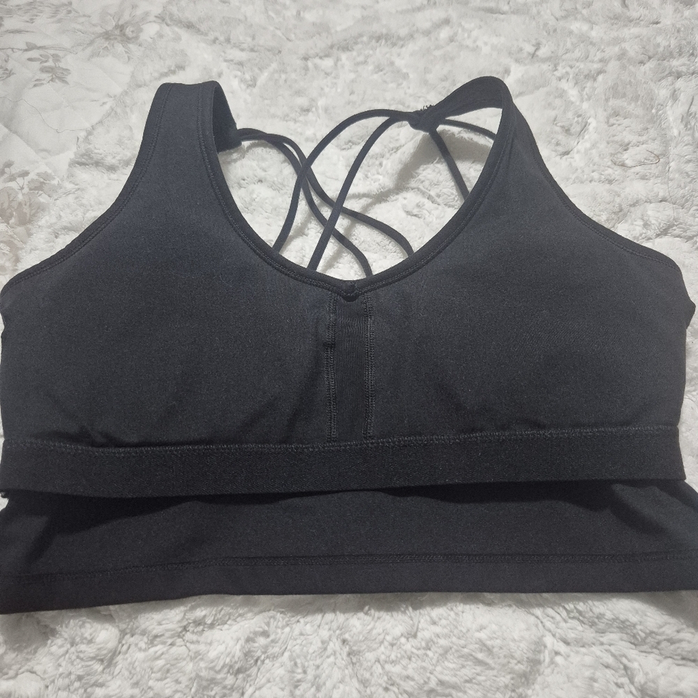 Calvin Klein Women's Black Strappy Sports Bra...Size:M - Picture 11 of 12